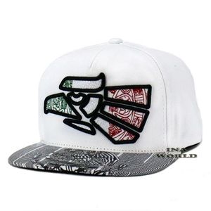 MEXICAN MEXICO Hat Hecho En Mexico Eagle Aguila Snapback Flat Bill Baseball Cap
